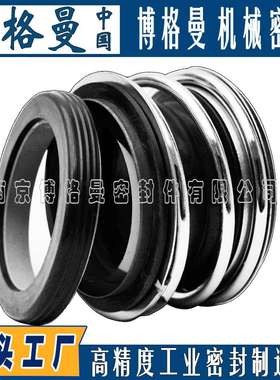 南京博格曼机械密封MG1/20-G60 AQ2PFF型机械密封碳化硅水泵机封