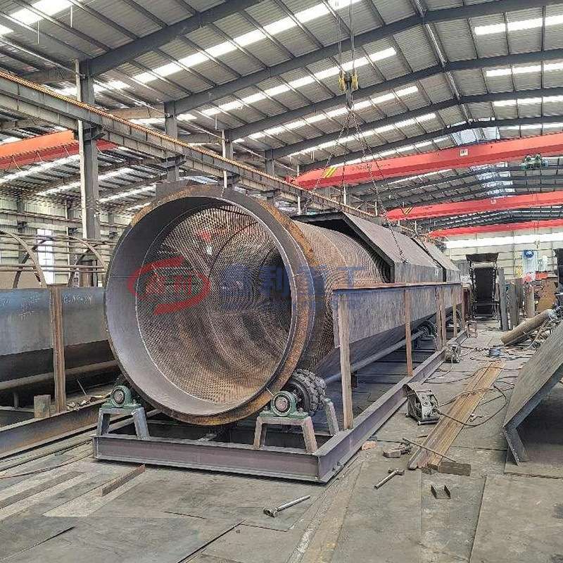建筑垃圾沙石料无轴滚筛  矿石黏土湿煤泥筛分  砂石骨料筛分设备