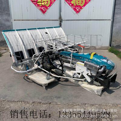 水稻田自走式插秧机推秧R式育盘育秧水稻种手植机小型栽苗机