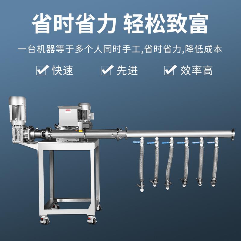 三商全自动多头加馅月机包馅机仿手827多功能加馅乐机饼糕点用雪