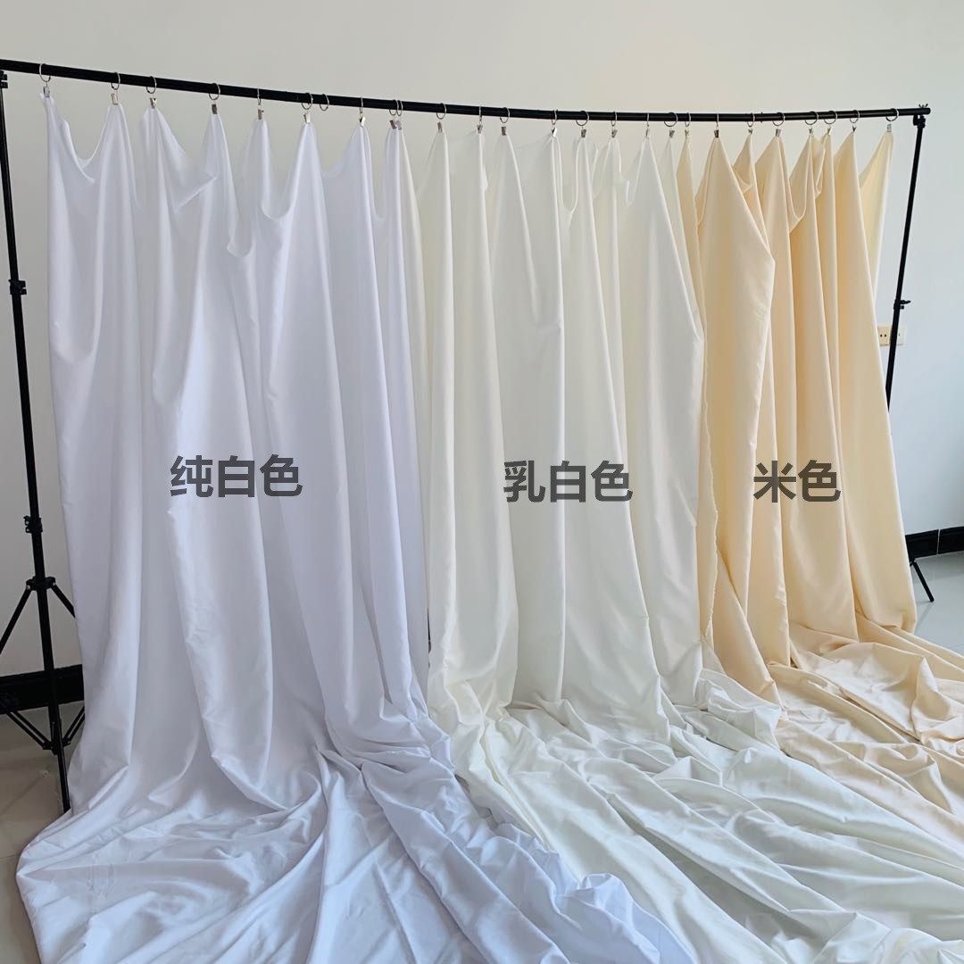 纯色拍照背景布ins网红直播间服装店装饰挂墙米白幕布料摄影道具,女装/女士精品,时尚套装,淘宝优惠券,粉丝福利购,淘宝优惠卷