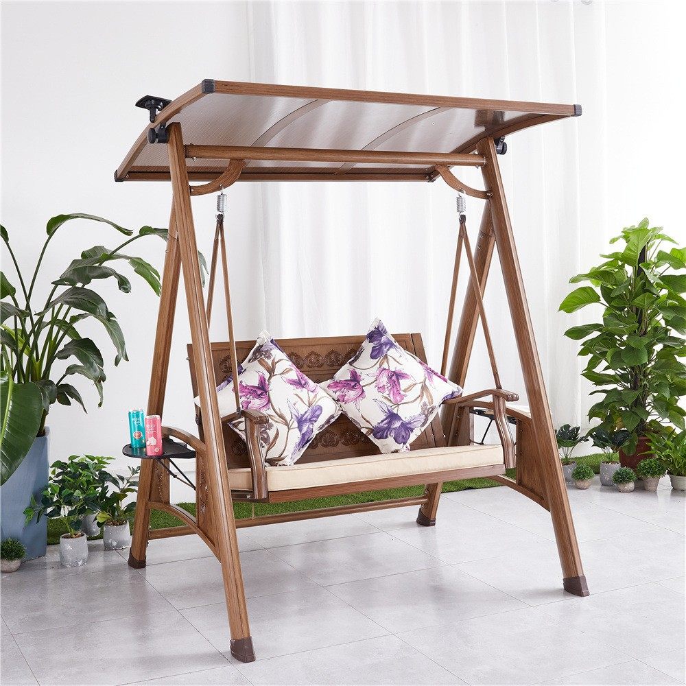 户外室外庭院花园北欧阳台家用摇椅大人双人摇摆荡秋千椅轻奢风,住宅家具,户外秋千,淘宝优惠券,粉丝福利购,淘宝优惠卷