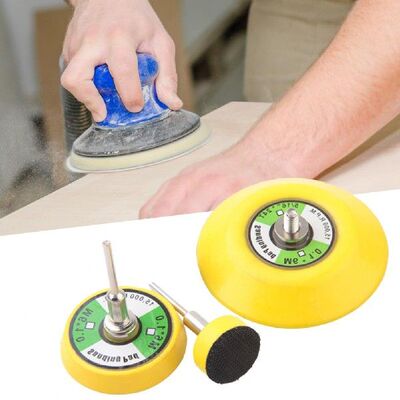 极速1/2/3 inch Self-adhesivxe Backing Plate Sander Disc Long