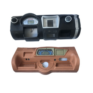 极速电动三轮车仪表工作q台 封闭全棚车方向盘 液晶仪表 半封闭