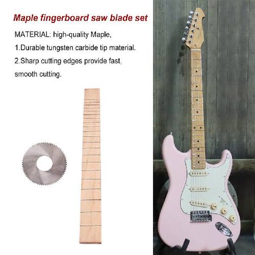 新品21 Fret Guitar Fingerboard Replacing Repairing NeYck Par