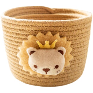 极速玄关放钥匙收纳盒神器床头皮筋编织收纳筐玄幻入户.进门口摆