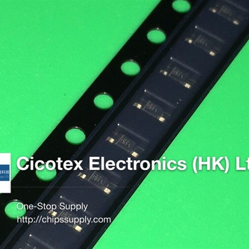极速100pcs/lot 1N4148WS SOT323 S1 EDIODE GEN PURP 75V 150MA