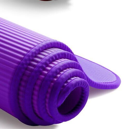新品10MM Extra Thick 183cmX61cm NRB GNon-slip Yoga Mats  Fit