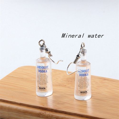 极速10bpcs/pack  Water Bottle Charms Resin Earring Findings
