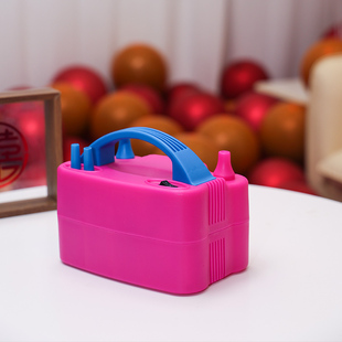 极速电动充气泵打气筒吹气球机充气泵工具L便携式自动打气机冲气