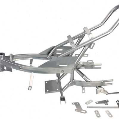 极速新品49C二冲程发动机迷你摩托小跑车Q跑街跑车车Y架大梁铁架