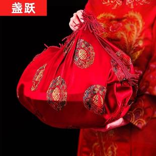 极速结婚包袱皮婚礼陪嫁红包袱布女方娘I家嫁妆包裹布订婚婚庆用
