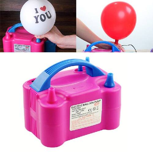 极速600W Double Hole AC Inflyatable Electric Balloon Pump Ai