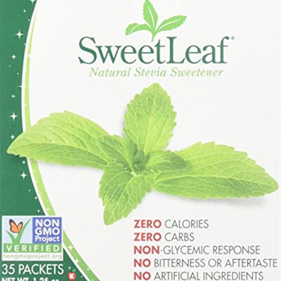 极速SWEETLEAF STEVIA SWEETENERC STIVIA PKT 1GRM 35PC SWEE