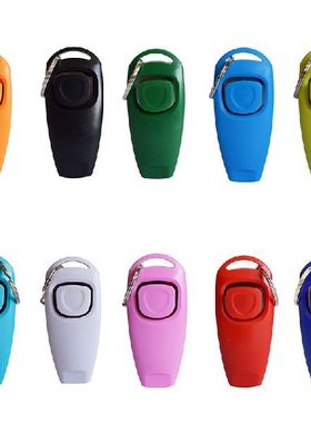 极速Pet Training Whistle Clicker Dog HTrainer Aid Guide Clic