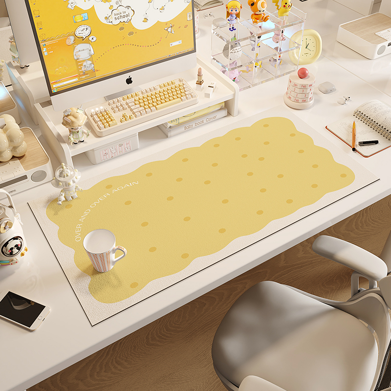 硅藻泥材质吸水速干防滑桌布