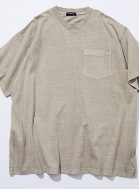 日系NAUTIC口袋印花短袖男cityboy半袖潮牌T恤24夏季新款休闲时尚