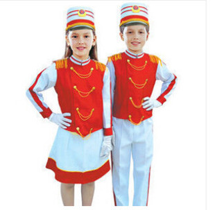 少先队员鼓号服仪仗队服装军乐队服装中小学生演出服装表演服新款
