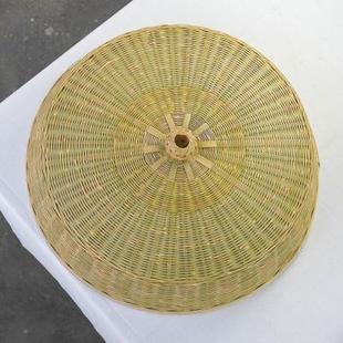 罩菜罩 家用餐桌罩 饭菜罩 防尘 防蝇罩 竹编菜罩大号 新款 加大