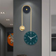 挂钟客厅家用时尚 创意极简墙上挂表现代简约大气装 饰北欧轻奢钟表
