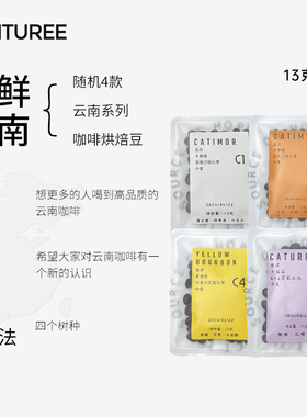 VANTUREE24-25产季咖啡豆随机4款阿拉比卡咖啡豆