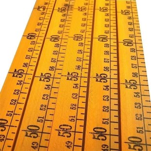 新米尺1米教具尺子n裁缝用防近视直尺套装好用耐用老式教学学生竹