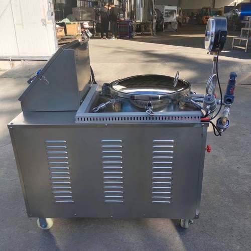 小型杀菌锅牛肉猪蹄高温杀菌锅肉制品卤蛋立式反压灭菌锅机械设备