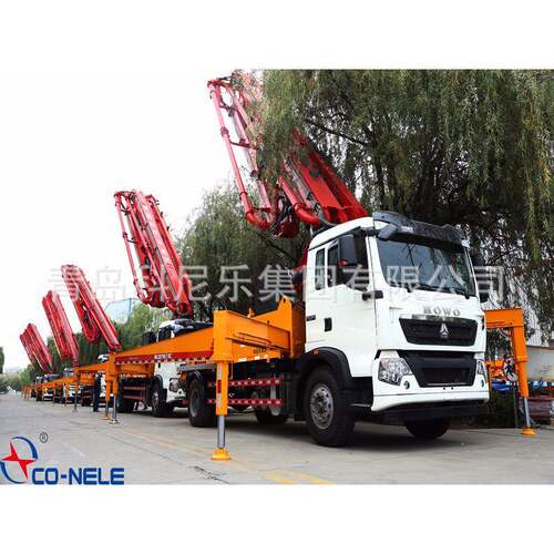 小型混凝土泵车 移动泵车 混凝土布料天泵车 布料度33米30米