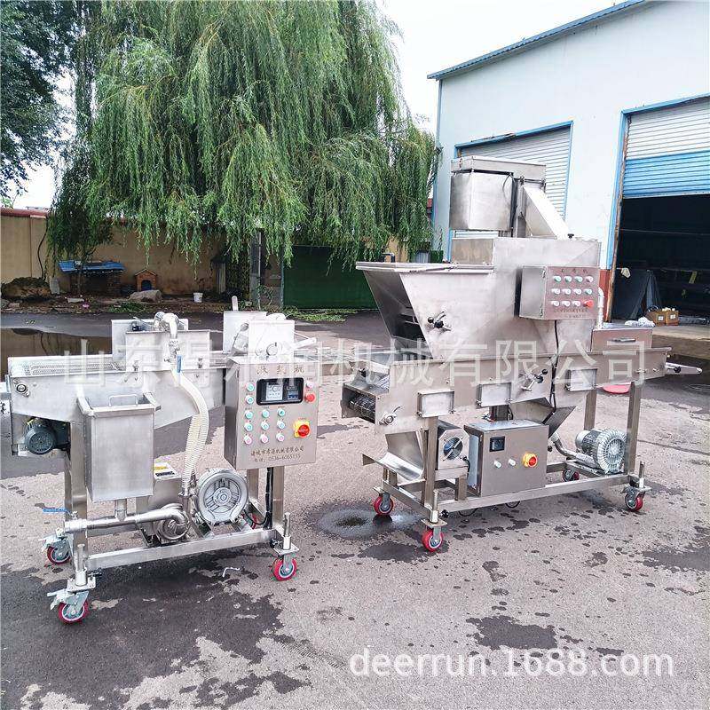 连续式上浆上糠机 鱼排裹糠机 食品撒面包糠机器设备 专车送货,清洗/食品/商业设备,休闲食品加工设备,淘宝优惠券,粉丝福利购,淘宝优惠卷