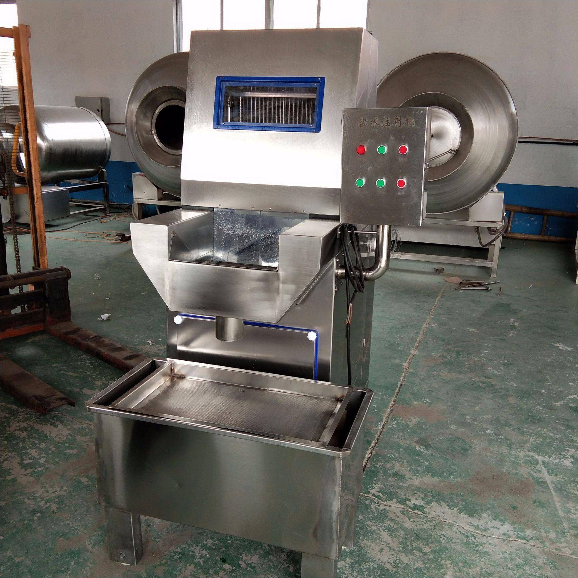 鸡鸭盐水注射机 牛肉盐水腌制机 羊肉盐水注射设备