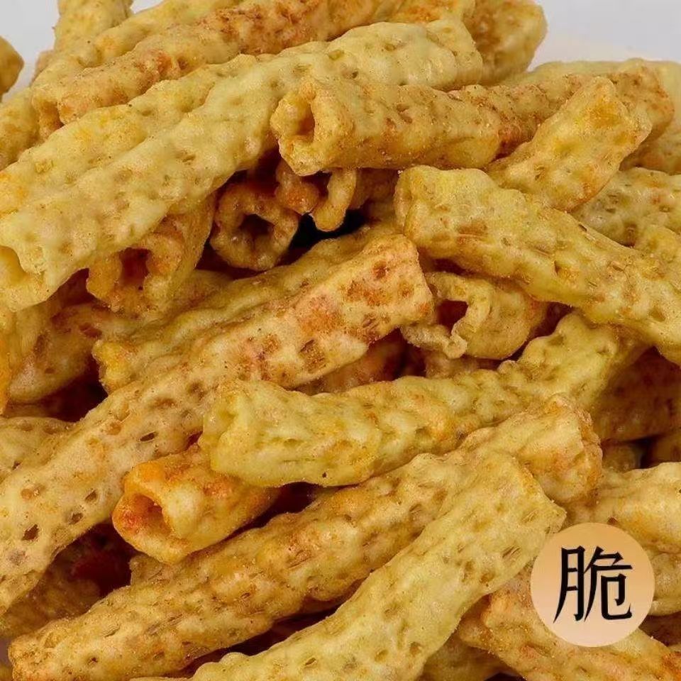 苦荞棒无添加蔗糖粗粮锅巴大袋整箱零食 咸香酥脆老少皆宜饱腹