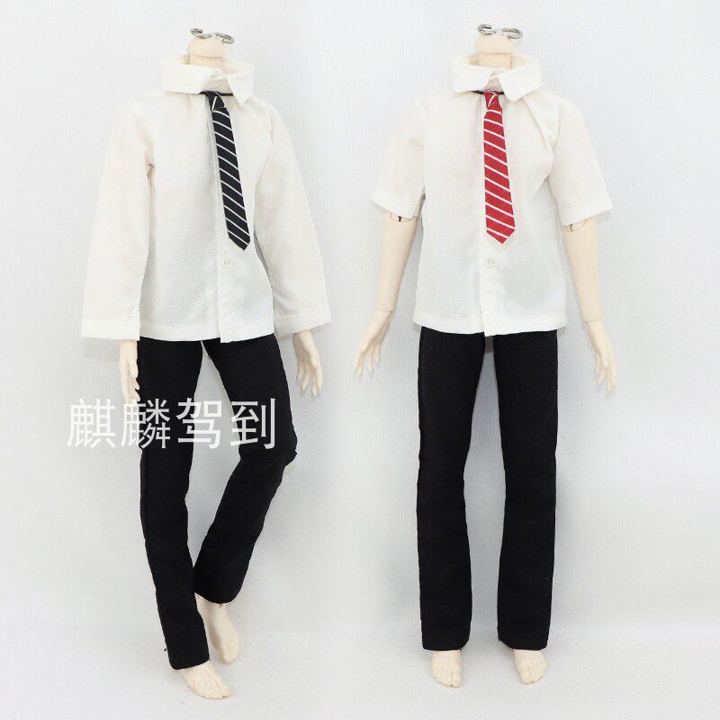 特六体娃衣阿巳特6分bjd特体衣服衬衫直筒裤模特腿长18cm臀围13cm