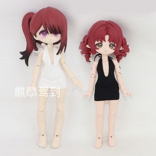 一万次出逃计划bjd大12分bjd米甜明月体邦倪兔三代绑带开胸裙子装