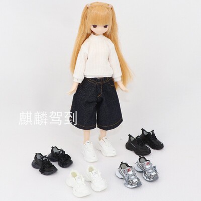 变身电器街系列BJD盲盒特6分鞋子