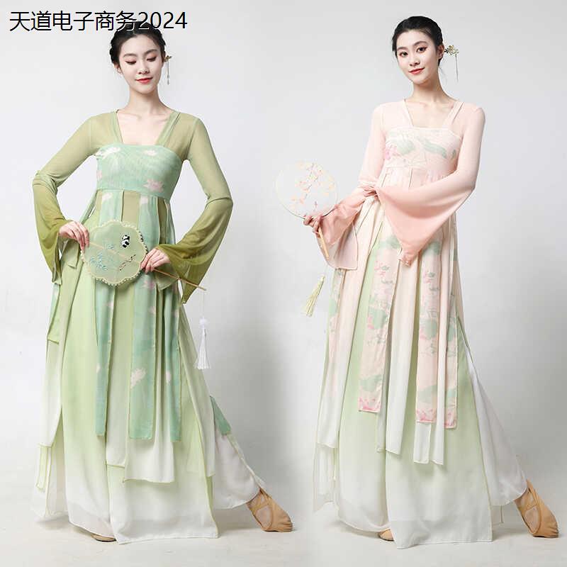 古典舞蹈服女飘逸汉唐风