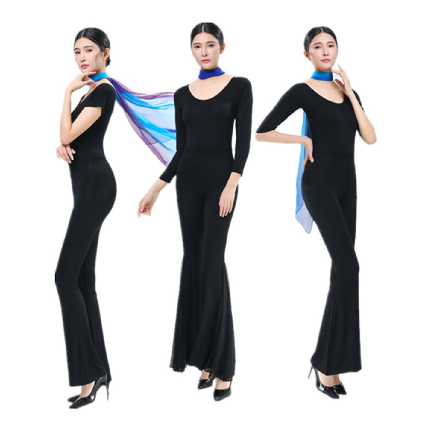 拉丁舞形体礼仪舞蹈服批发女成人