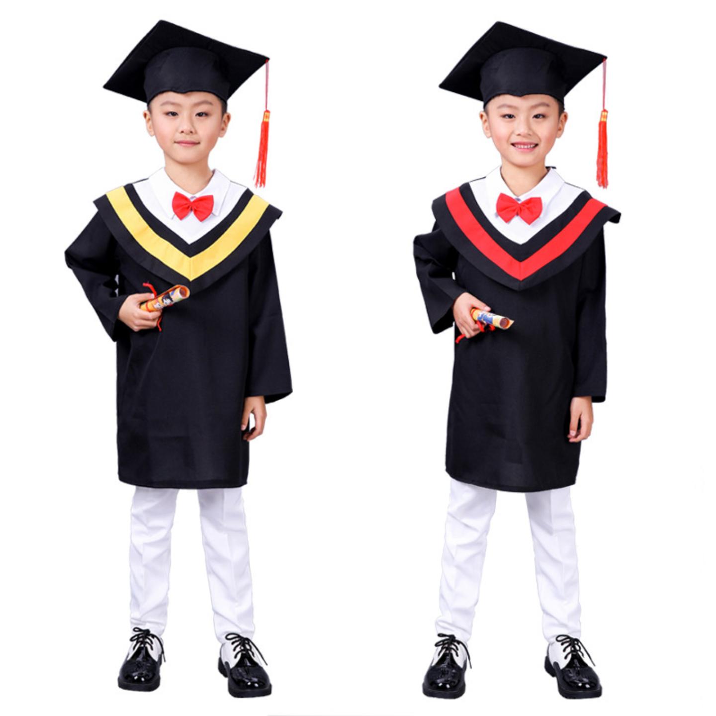 儿童博士服演出服摄影服装幼儿园
