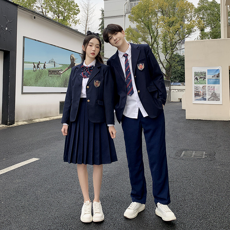 班服秋季学院风高中生合