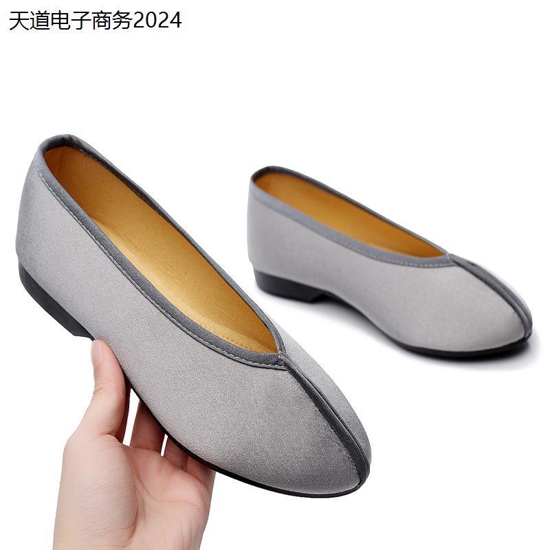 佛系居士禅意禅修女鞋老