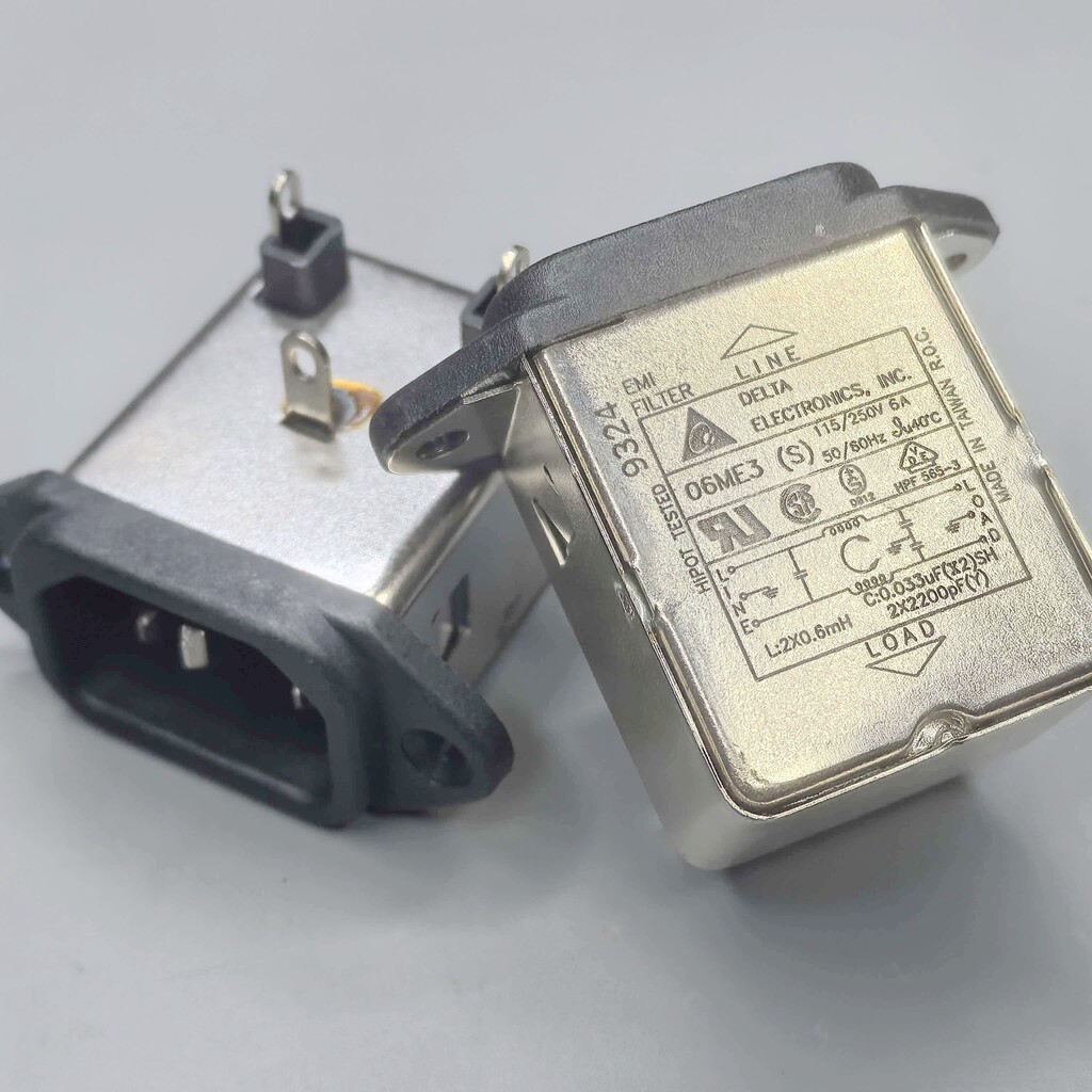 DETAL/台达电源滤波器品字座06ME3(S)-DT 全新EMI台达电源滤波器