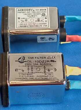 坚力 埃德EMI电源滤波器 DL-10DZ2R  PNF201-GF-10A 二合一带保险