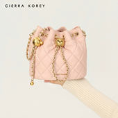 水桶包包女夏天2025新款 Cierra Korey官网 质感链条单肩斜挎小包