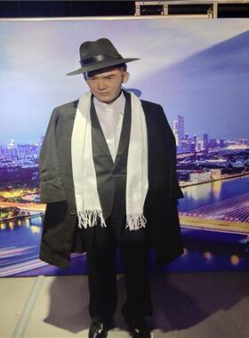定制旅游区蜡像馆蜡像仿真人超写实一比一黄晓明电影人物