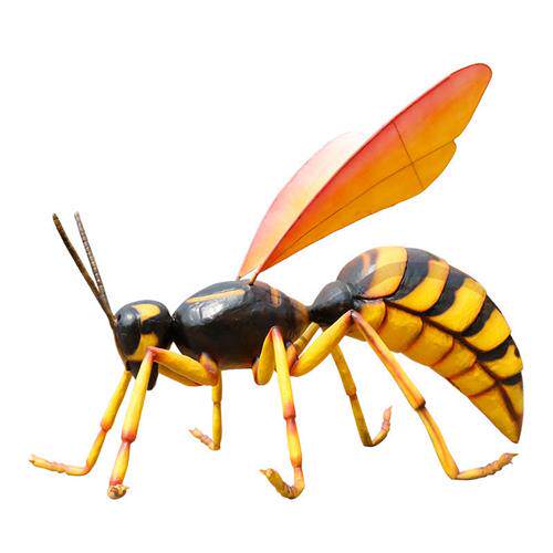 动物昆虫模型会动蝗虫蚂蚱蜜蜂标本大型电机恐龙户外模型厂家直销