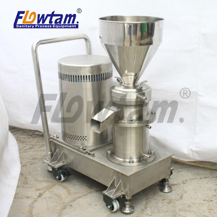 弗鲁特不锈钢分体式魔芋花生酱研磨机磨浆机器配件胶体磨生产厂家