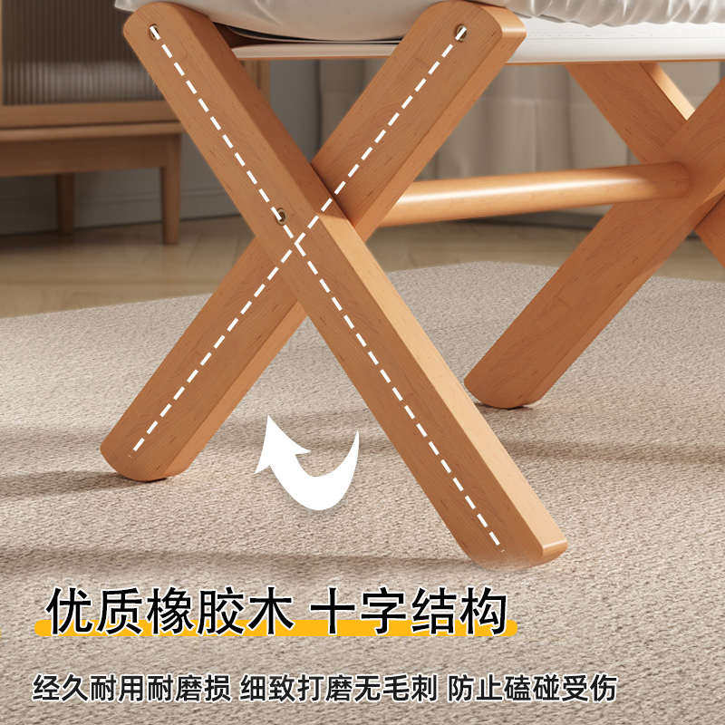 实木脚踏脚凳沙发搁脚凳折叠放腿垫搁脚家用脚托办公室午休垫脚凳