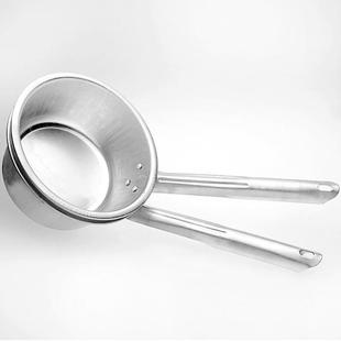 老式 铝勺加厚铝制水瓢家用厨房汤勺舀瓢水勺水舀子超大号勺子长柄