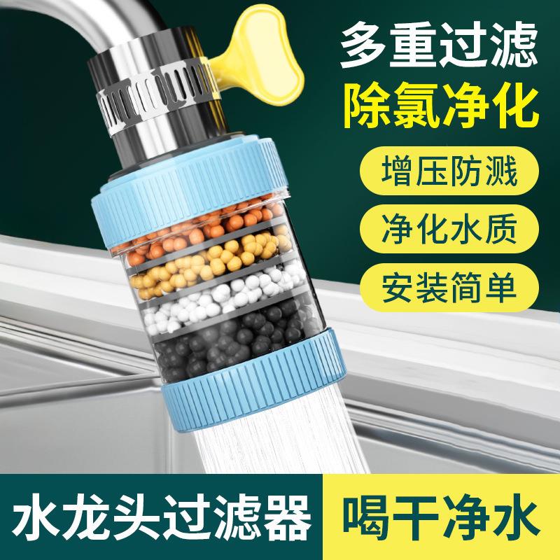 小型水龙头延伸过滤器通用防溅嘴厨房净水神器家用自来水净化花洒