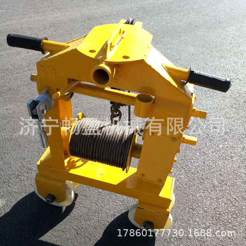 SLY-3多功能拉轨机线上料搬运轨铁路运轨吊轨车多功能拉轨车