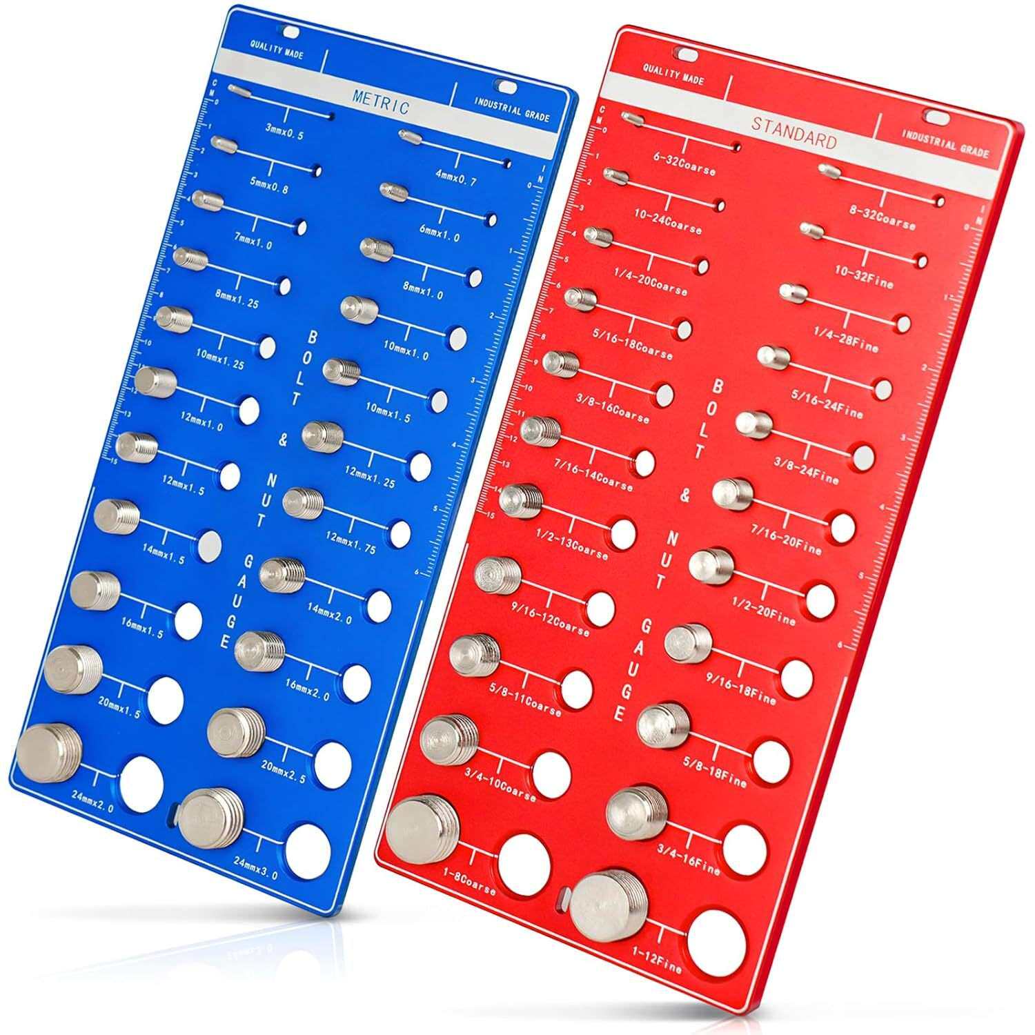 螺丝螺母和螺栓螺纹检查器 螺丝测量规 公子规  nut checker